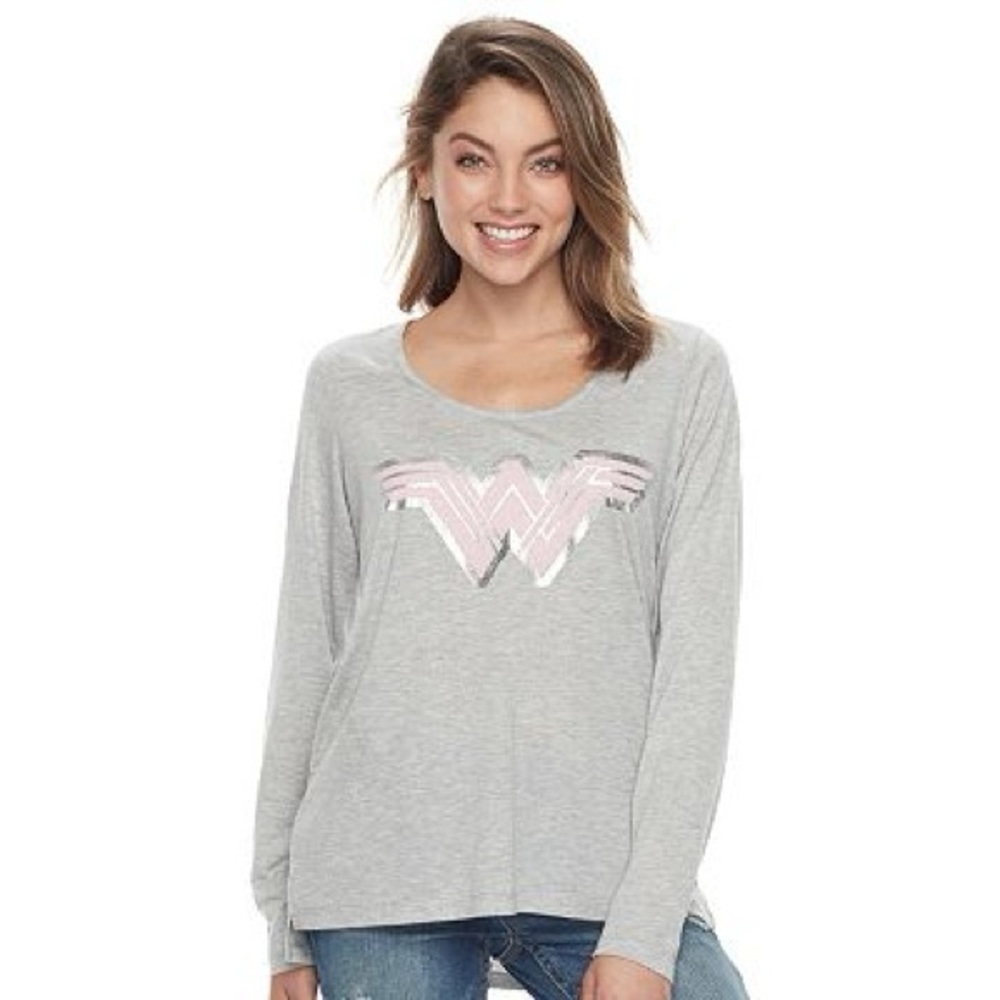 NWT Wonder Woman Justice League Long Sleeve Shirt
